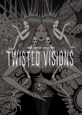 book cover for The Art of Junji Ito: Twisted Visions