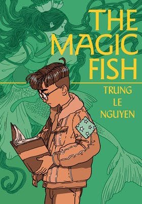 book cover for The Magic Fish: (A Graphic Novel)